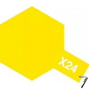 Divers X24 10 ml jaune transparent brillant X24 10 ml jaune transparent brillant autre