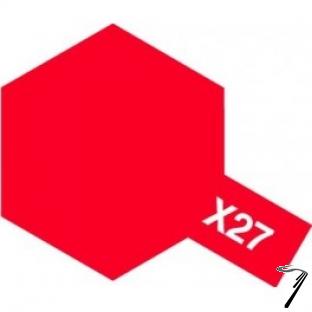 Divers X27 10 ml rouge transparent brillant X27 10 ml rouge transparent brillant autre