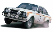 Ford Escort MKII #7 Morocco rally du Maroc  1/43