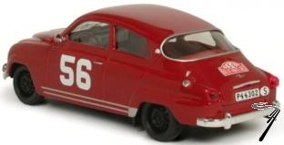 Saab 96 1st women cup Monte Carlo Rally  1/43