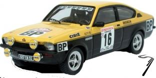 Opel Kadett GTE 10i�me Tour de Corse  1/43
