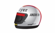 Divers Casque Mario Andretti Team Lotus 1/8
