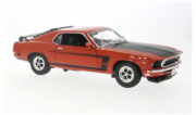 Ford Mustang rouge /noir mat red /mat black 1/18
