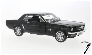Ford Mustang hard top noir hardtop noir 1/18