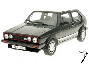 Volkswagen . GTI noir 1/18