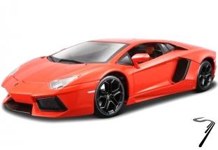 Lamborghini Aventador orange orange 1/18