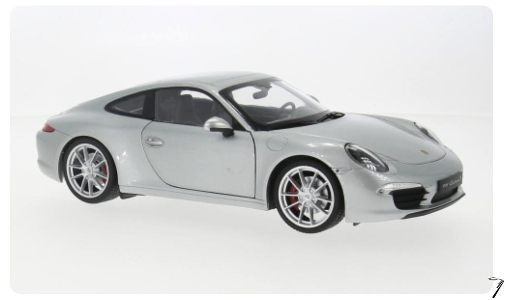 Porsche 911 (991) Carrera S Argent (991) Carrera S Argent 1/18
