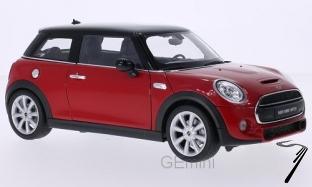 Mini . S rouge toit noir 1/18
