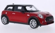 Mini . S red black roof 1/18
