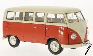Volkswagen . rouge-orange / beige 1/18