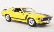 Ford Mustang jaune jaune 1/24