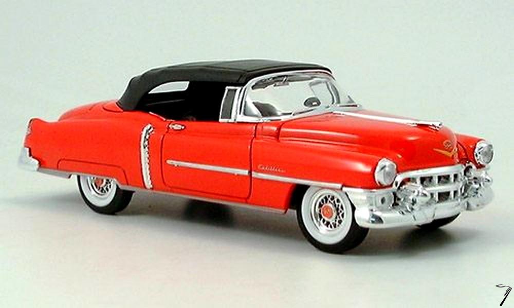 Cadillac . Convertible rouge 1/24