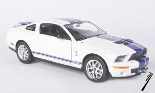 Shelby Mustang GT500 blanc/bleu GT500 blanc/bleu 1/24