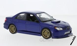 Subaru Impreza WRX STI bleu WRX STI bleu 1/24