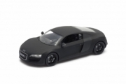 Audi R8 noir mat Noir mat 1/24