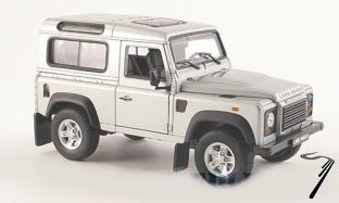 Rover . Defender argent 1/24