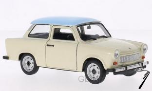 Trabant . Beige / bleu 1/24