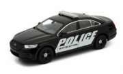 Ford . Interceptor Police noire 1/24