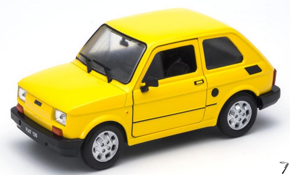 Fiat . Jaune 1/24