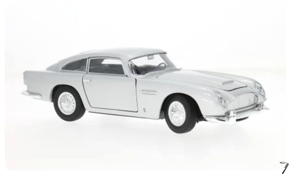 Aston Martin DB5 Argent Argent 1/24