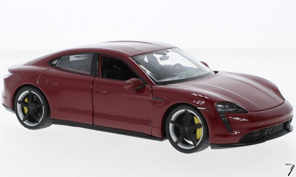 Porsche Taycan Turbo S rouge Turbo S rouge 1/24