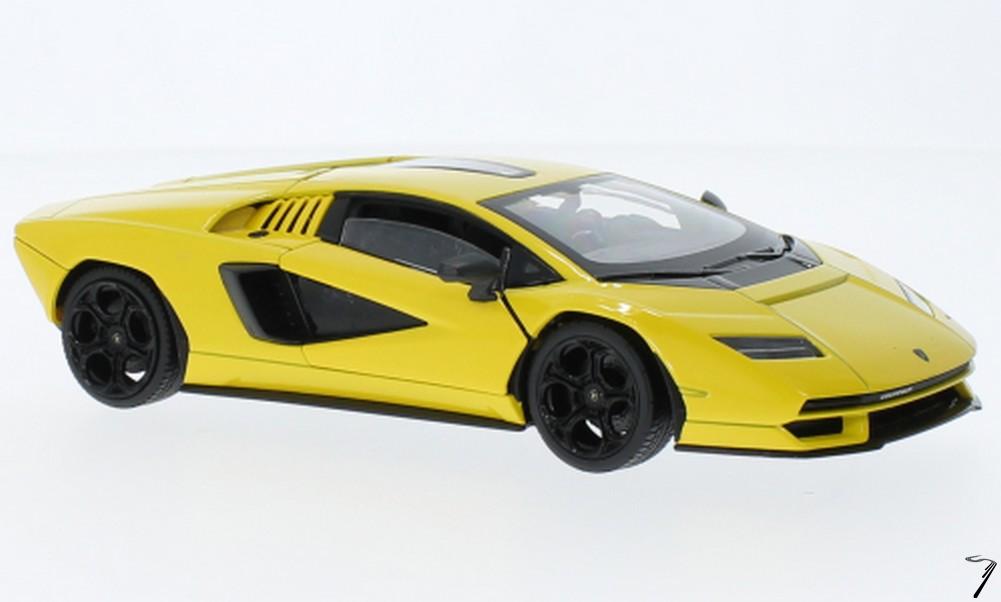 Lamborghini Countach LPI 800-4 Jaune LPI 800-4 Jaune 1/24