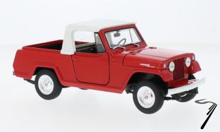 Jeep . Commando Pick Up rouge - Ferm 1/24