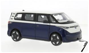 Volkswagen . Bleu fonc� - blanc 1/24