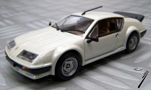 Alpine Renault A310 V6 GT White Renault V6 GT White 1/43