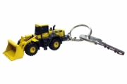 Divers . Komatsu WA450 US porte clef 1/87