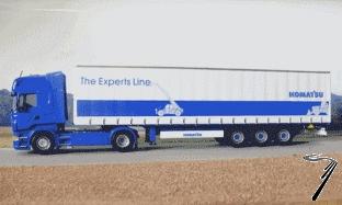 Scania . 620 Semi-remorque 1/50