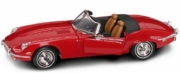 Jaguar Cabriolet type E rouge  Rouge 1/18