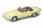 Jaguar Type E convertible jaune cabriolet jaune 1/43
