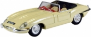 Jaguar Type E Beige Cabriolet  Beige 1/43