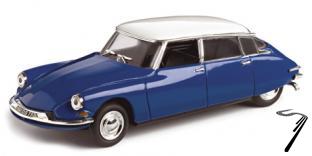 Citroen DS 19 Bleu 19 bleu 1/43