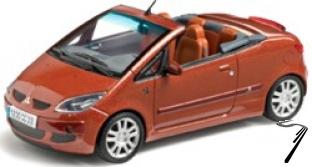 Mitsubishi . CZC orange 1/43