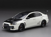 Mitsubishi Lancer Evolution X Blanche Evolution X Blanche 1/43