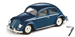 Volkswagen . 1200 Sea bleu 1/43