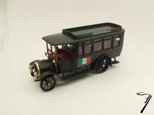 Fiat . 18 BL Autobus - 150 ans unit italienne - Edition limite 298 pcs 1/43