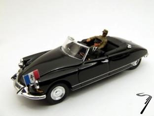 Citroen . cabriolet G�n�rale De Gaulle 1/43
