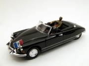 Citroen . cabriolet G&eacute;n&eacute;rale De Gaulle 1/43