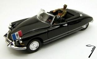 Citroen . G�n�ral De Gaulle � Djibouti 1/43