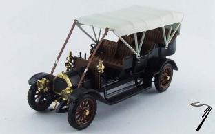 Fiat . 60 CV noir 1/43