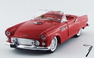 Ford . cabriolet rouge 1/43