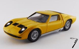 Lamborghini Miura P400 Bertone jaune P400 Bertone jaune 1/43