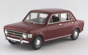 Fiat . 4 portes - Rouge sport 1/43
