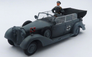 Mercedes . K Wehrmacht avec officier et chauffeur 1/43