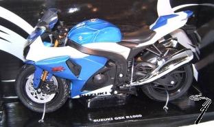 Suzuki GSX-R1000 bleue  1/12