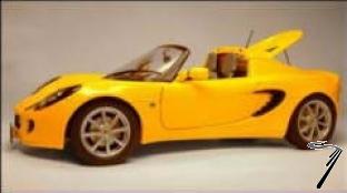 Lotus Elise 111S Saffon Yellow 111S Saffon Yellow 1/18
