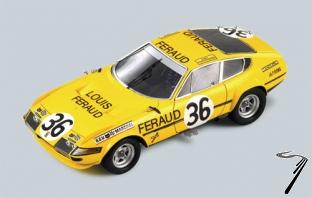 Ferrari 365 GTB/4 Francorchamps #36 8�me 24h Le Mans  1/43